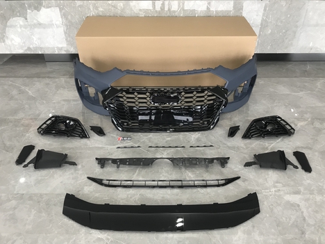 AUDI A5 2021+ IÇIN UYUMLU 4 KAPI RS5 ÖN TAMPON PANJUR SET